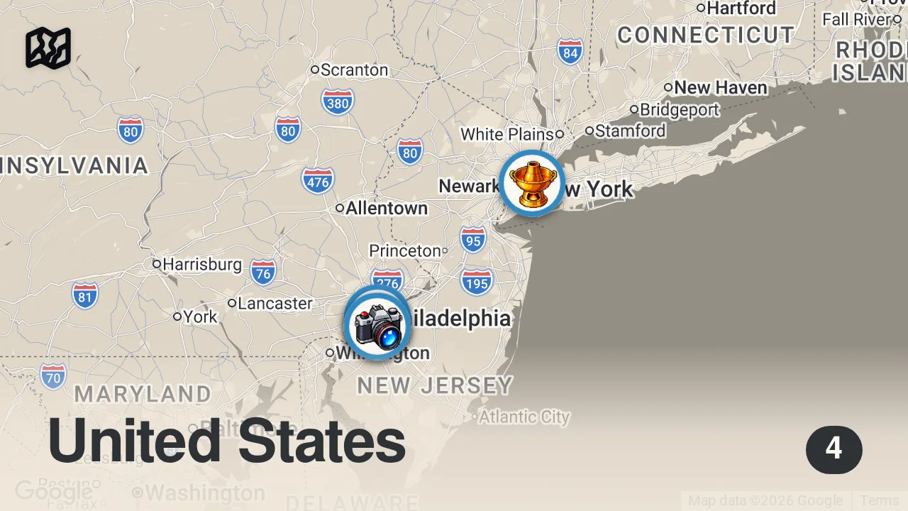 Map of 4 spots from This VIRAL Lemongrass Cheesesteak is next level of flavors! Sahbyy Food