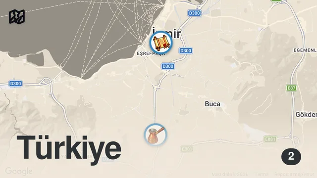 Map of EVDE ORİJİNAL TİRE KÖFTE TARİFİ!!!
