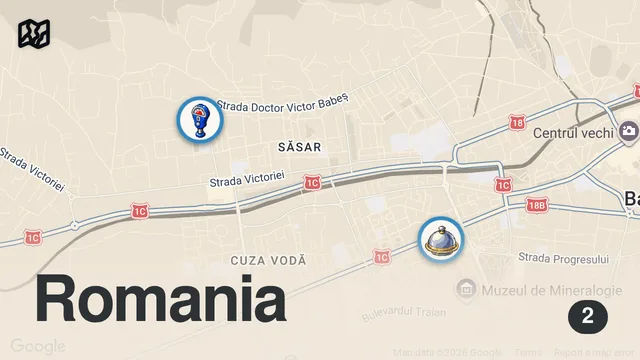 Map of This Is How You Get Treated In Romanian Village — Being Tourist In Maramureș, Romania 🇷🇴