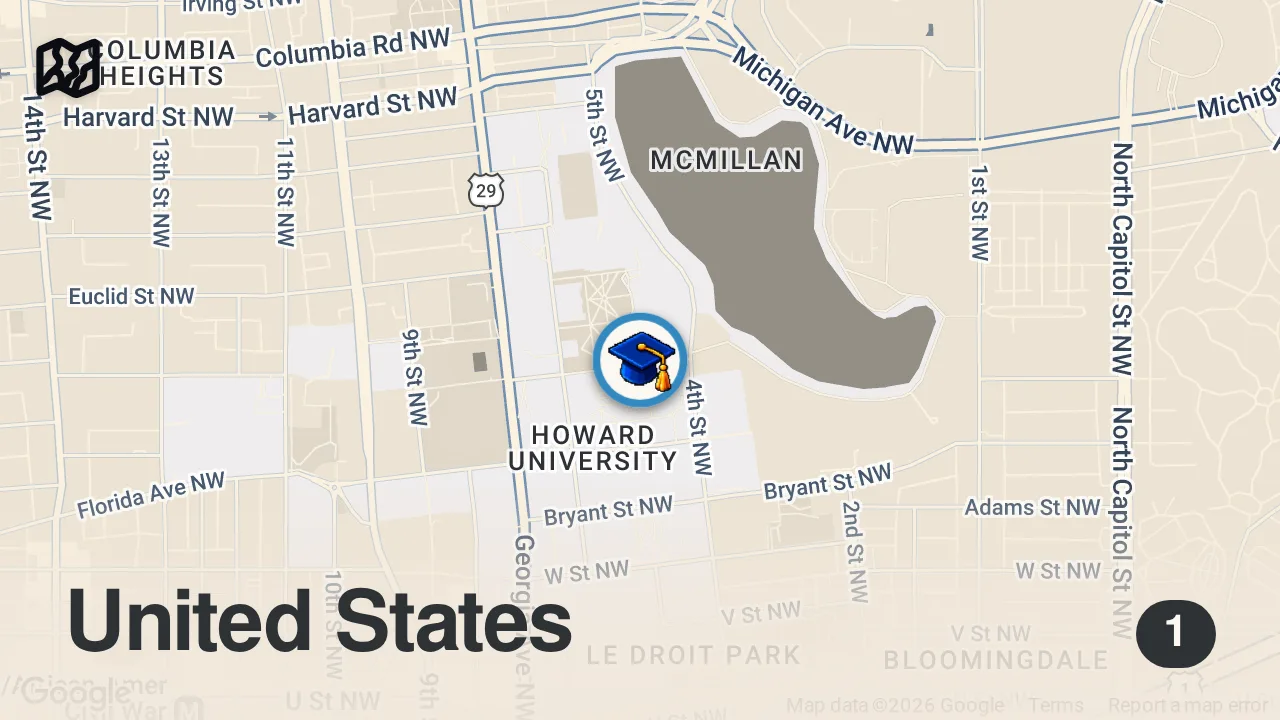 Map of 1 spot from Asking College Students if We Can Turn Their Dorm Food Gourmet👀