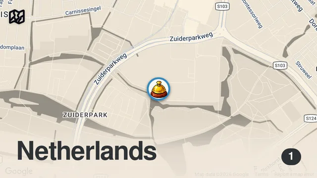 Map of BACKSTAGE AT NORTH SEA JAZZ FESTIVAL | ROTTERDAM, NETHERLANDS  | Travel Vlog 3/3