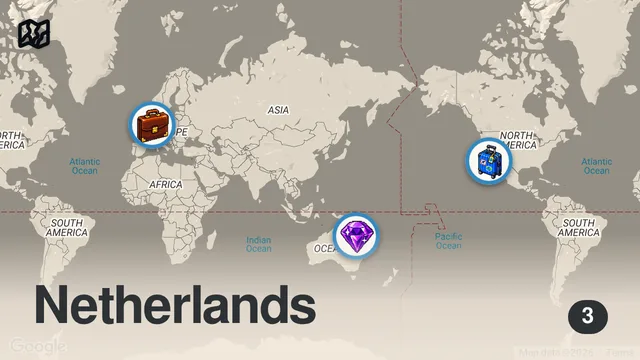 Map of How Much Does it Really Cost to Travel the World? | Budget RTW Trip Guide