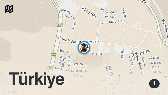 Map of ÇİĞ KÖFTE ETLİ Mİ OLUR ETSİZ Mİ? | DEDECAN OCAKBAŞI