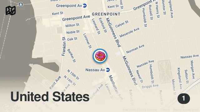 Map of Trying what people say are the best donuts in NYC PT.2 📍Peter Pan, Brooklyn #donuts #food #nyc