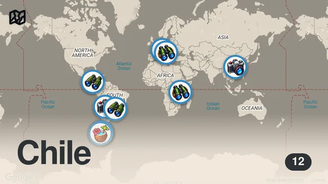 Map of 50 Most Beautiful Places on Earth - Travel Video