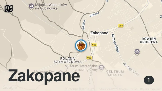 Map of زاكوباني بولندا مدينة الطبيعة الساحرة #trending #سياحة #shorts #بولندا #زاكوباني #اكسبلور #fun #ترند