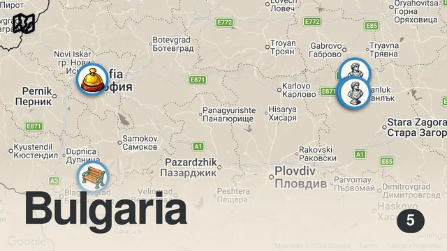 Map of Bulgaria's Dark Past - Bizarre Communism Monument - Buzludzha 🇧🇬