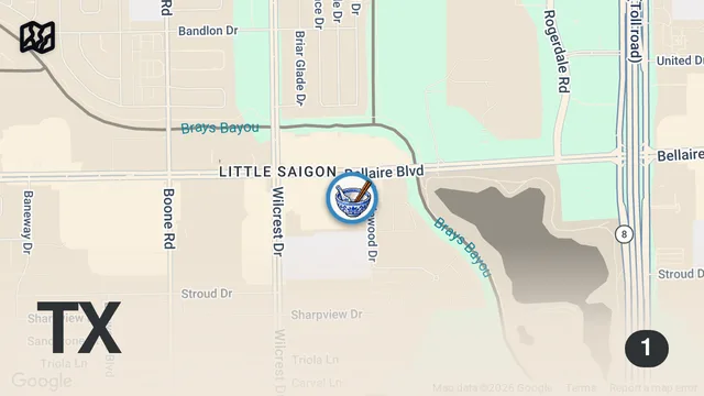 Map of Eating at the MOST LEGENDARY All You Can Eat VIETNAMESE BUFFET in Houston Texas