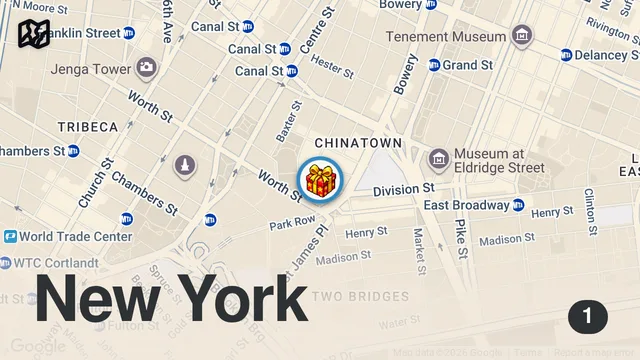 Map of chinatown's living room