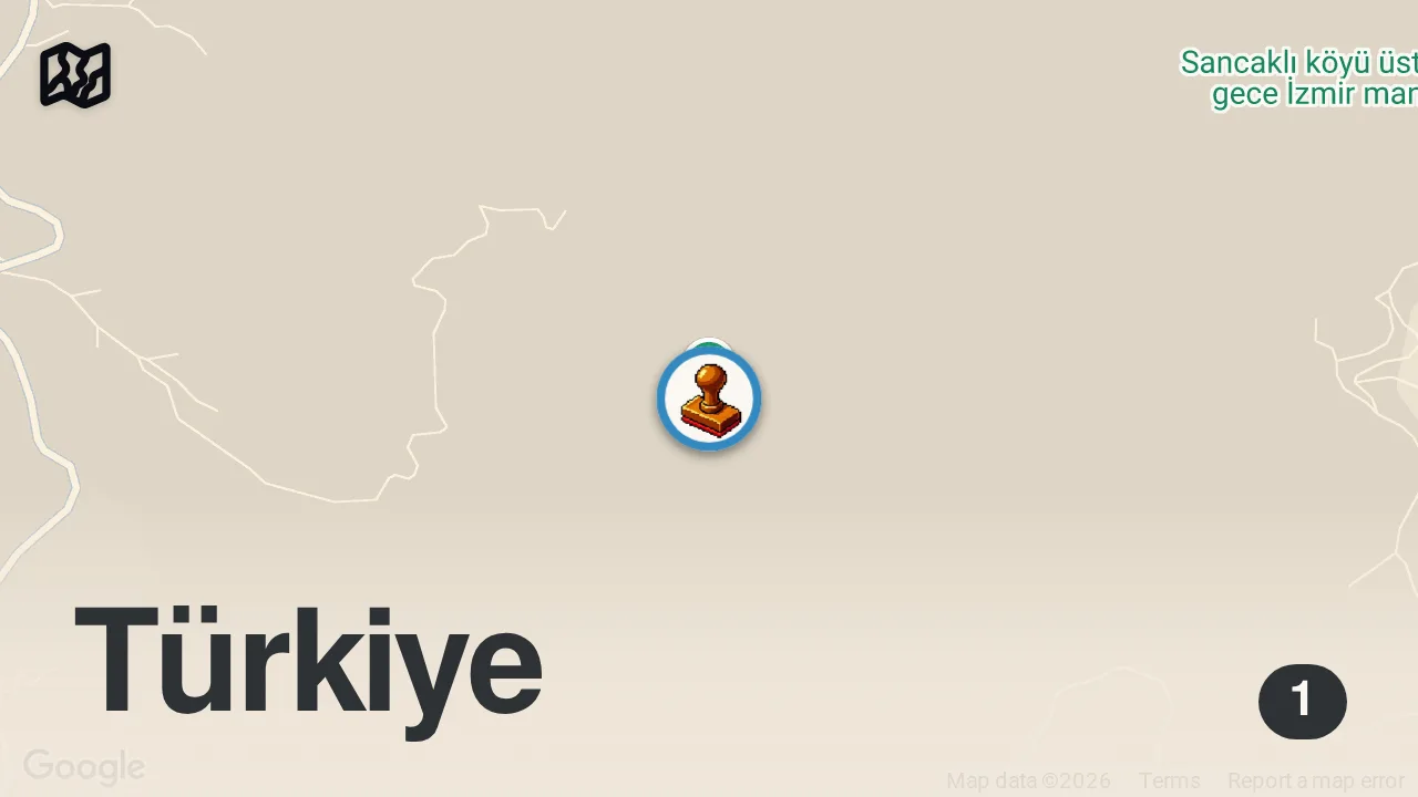 Map of 1 spot from İZMİR KARŞIYAKA LEZZET TURU-1 | KARŞIYAKA'DA NE YENİR ? | TARİHİ LEZZET DURAKLARI