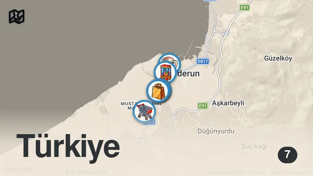 Map of TÜRKİYE’NİN EN UCUZ İSKENDERİ SERİSİ 2