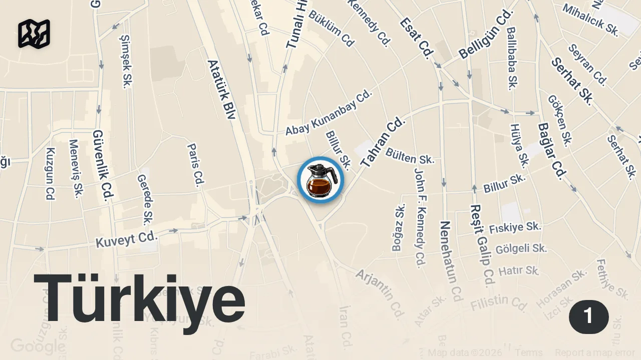 Map of 1 spot from Nata Abartı Mı Gerçek Mi? #shorts