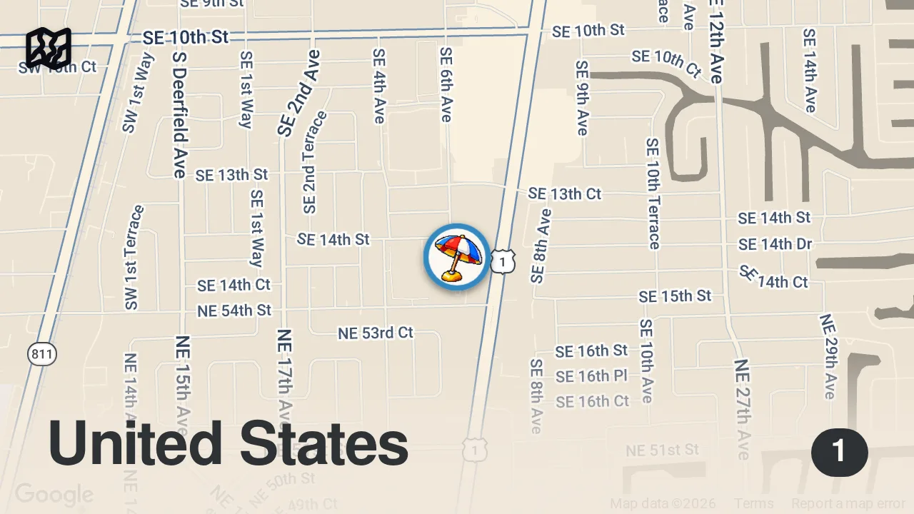 Map of 1 spot from I Bought My DREAM Truck… (2024 Tundra TRD PRO)