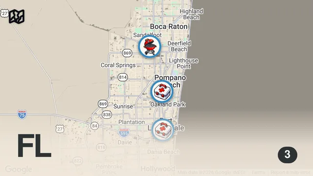 Map of I Tried Florida’s BEST Bowls… Who wins? (TASTE TEST)