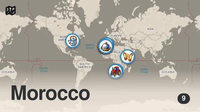 Map of Exploring Africa | Bizarre Foods with Andrew Zimmern | Travel Channel