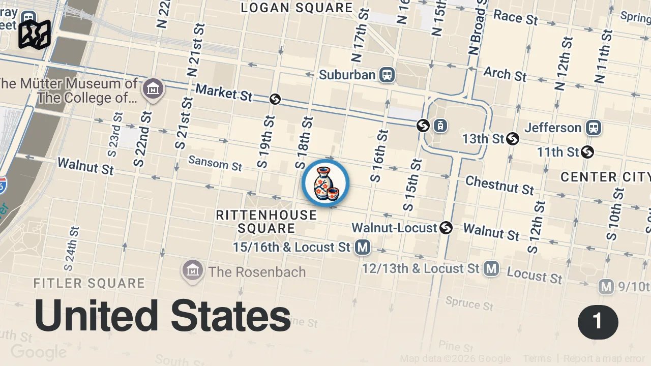 Map of 1 spot from Philly’s newest brunch program!