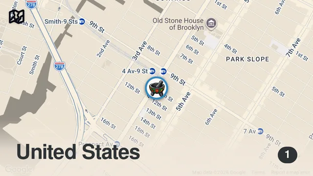 Map of My Favorite New Sandwich Shop in NYC!
