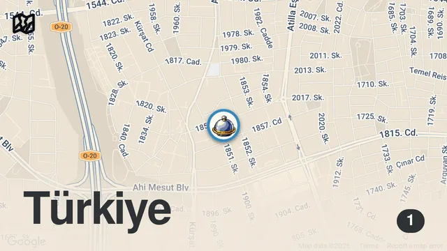 Map of BATMAN SAC TAVA TARİFİ #YemeksepetiMahalle