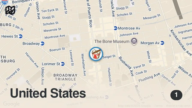 Map of This is where Puerto Rican people eat Chino Latino food in New York City