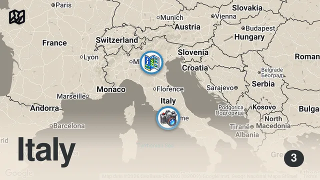 Map of ITALY TRAVEL TIPS FOR FIRST TIMERS | 50 Must-Knows Before Visiting Italy + What NOT to Do!