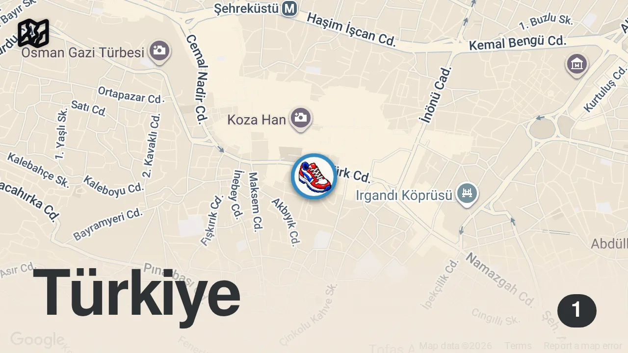 Map of 1 spot from AYDA KAÇ KEZ YİYORSUN? 😊 #shorts #balık #yemek