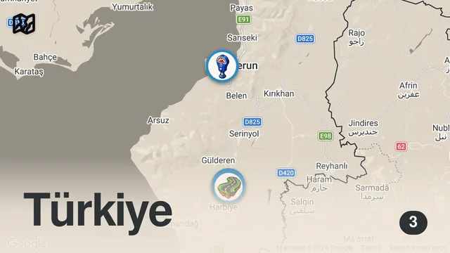 Map of 3 SAATTE 4000 TL SERİSİ!!! @testotaylan @erenkarayilanmusic