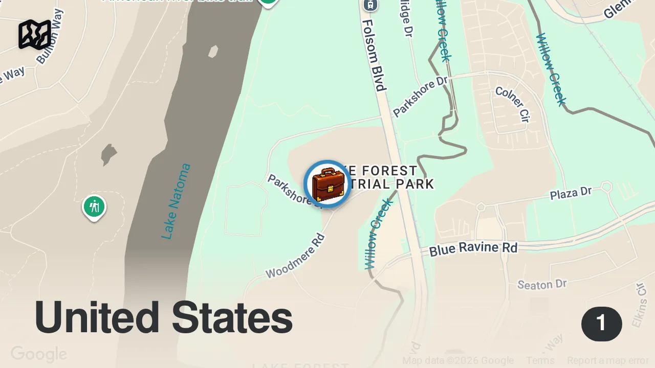 Map of 1 spot from İNSAN GÜCÜ OLMDAN CEVİZ TARIMI NASIL YAPILIR? | KALİFORNİYA CEVİZ HASADI