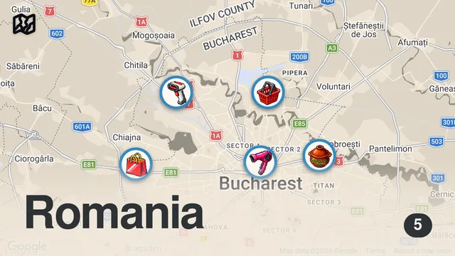 Map of This Is How Sri Lankans Treated Me In Romania, Bucharest 🇷🇴