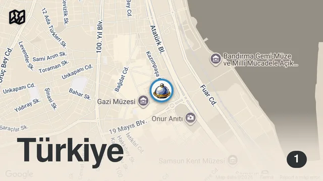 Map of Samsun’un 64 yıllık tandırcısı: İkizler Tandır #ayaküstülezzetler #short #shorts