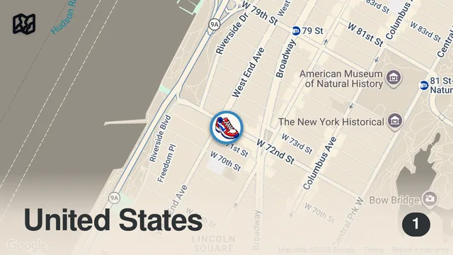 Map of NYC's Hip & BUMPING PIZZA Joint | Mel's, NYC
