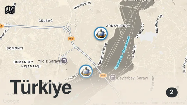 Map of BOĞAZ'DA LEZZETLİ BİR GÜN (Hesaplar Senden Bölüm 10) - Ayaküstü Lezzetler