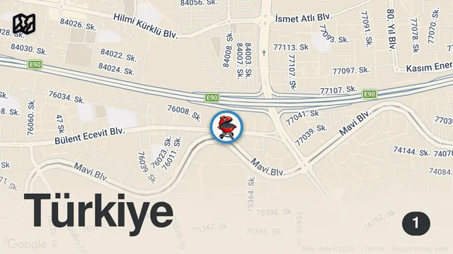 Map of ADANAYA İLK BEN GETİRDİM!!! | UYKULUKÇU NURİ USTA
