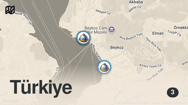 Map of BEYKOZ'DA LEZZETLİ BİR GÜN (Hesaplar Senden Bölüm 12) - Ayaküstü Lezzetler