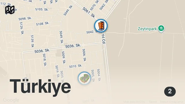 Map of Sanayi Lezzetleri: Şişçi İsmail'de Kuyu Tandır ve Piyaz Denedik