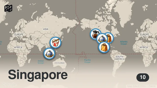 Map of Street Food from Around the World | Anthony Bourdain: No Reservations | Travel Channel