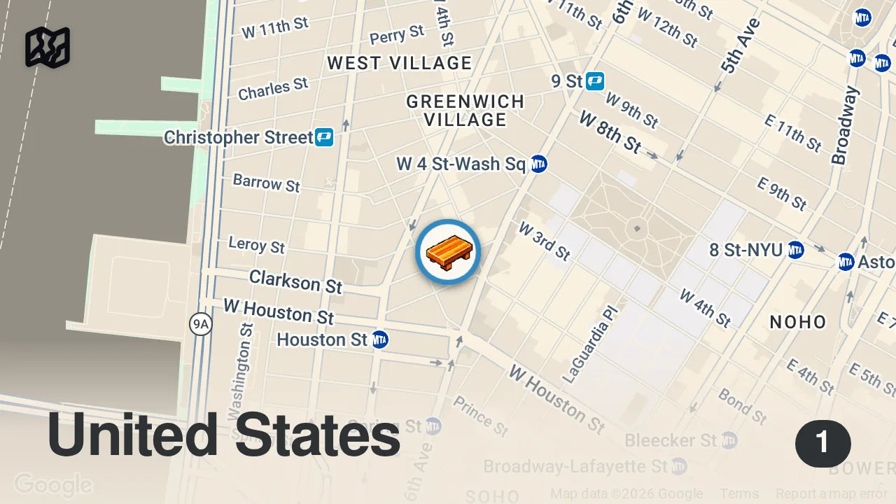 Map of 1 spot from Is NAMI NORI the BEST temaki SUSHI in NYC?
