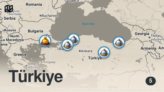 Map of SİZCE NERENİN KÖFTESİ? 😊 #shorts #köfte #yemek