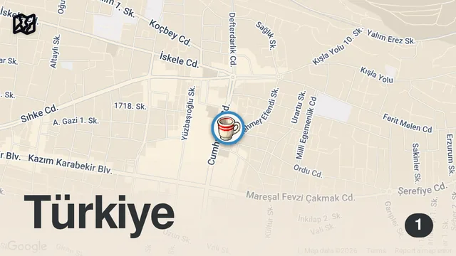 Map of MARKETTEN DEĞİL! HEPSİ KÖYDEN! | VAN KAHVALTISI