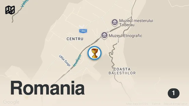 Map of Heartbreaking Moments Inside Romanian Village - Maramureș, Breb, Romania 🇷🇴 (so sad)