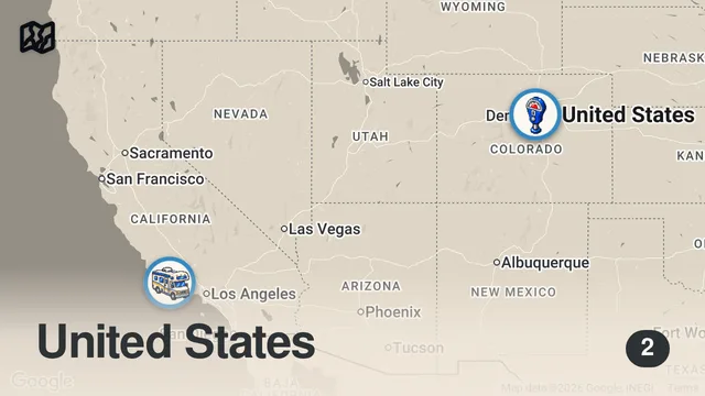 Map of The Most Streamlined Airstreams! | Extreme RV | Travel Channel