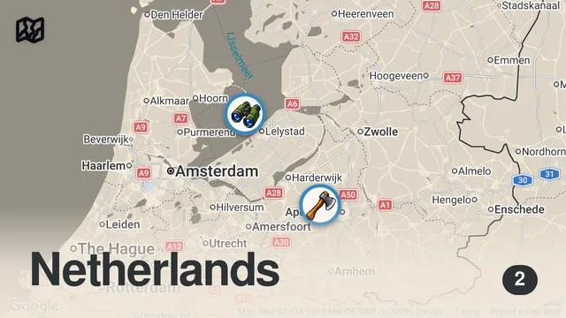 Map of TOP 10 MOOISTE PLEKKEN TER WERELD! 🏝😍