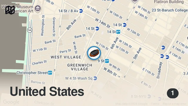 Map of NYC's TOP 50 Restaurants: No. 1. 4 Charles Prime Rib. #shorts #nycfood #food #nyceats #nycfoodie