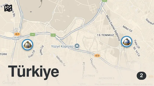 Map of BU BÖREKTEN BİR TEPSİ YENİR (Hesaplar Senden Bölüm 4) - Ayaküstü Lezzetler
