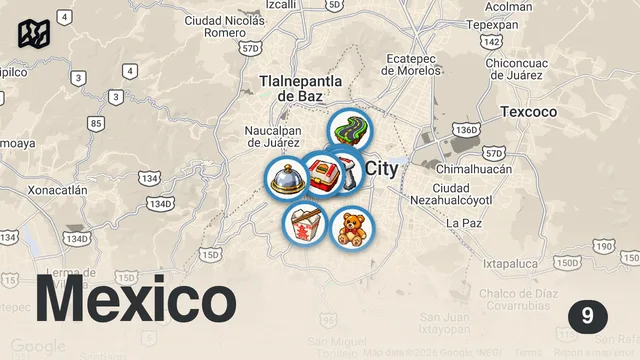 Map of American Tries Every Mexican Fast Food Chain