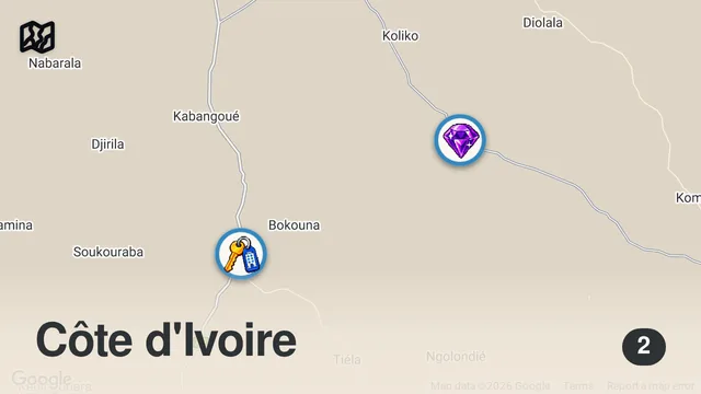 Map of Whole GUINEA FOWL Stew in Africa!! MOST REMOTE Village Food in Côte d'Ivoire!! 🇨🇮