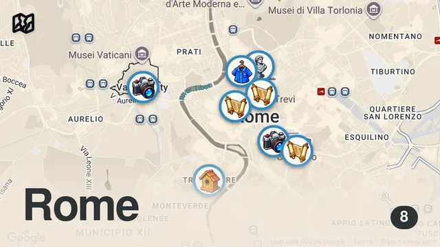 Map of My first time in Italy | Food, sights, & weekend in Rome