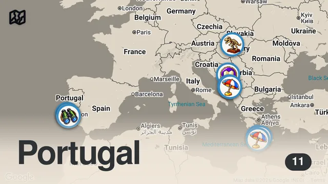 Map of Migliori Viaggi Low Cost 2026