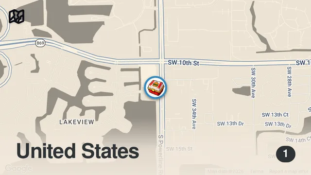 Map of Eating The Best Burger In My NEW City... (South Florida)