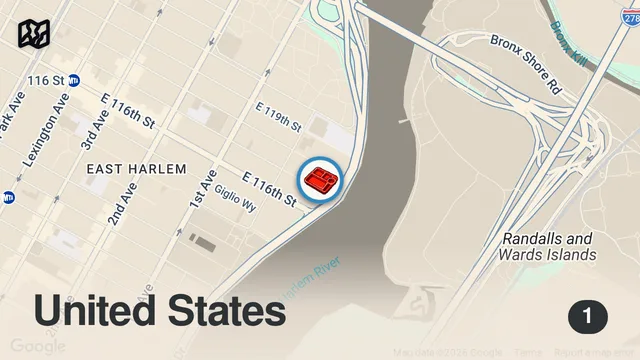 Map of Building a COSTCO CAFETERIA OUTSIDE in NYC #shorts