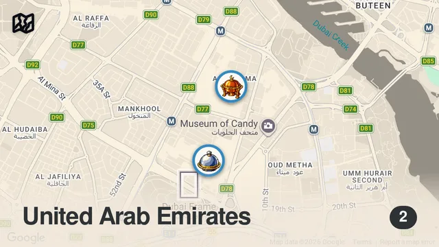 Map of Top 10 Restaurant In Karama, Dubai, Best Restaurant In Al Karama 💕 Araamam Ikkayees,  Manchatty